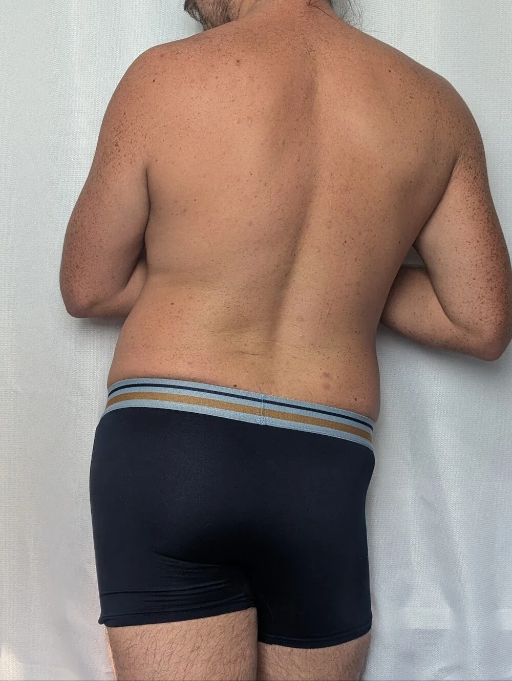 The Original Ben Sherman Super Soft Polyester Spandex Navy Blue Boxer Briefs Xl
